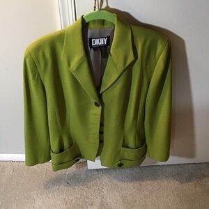DKNY Women's Lime Blazer Jacket